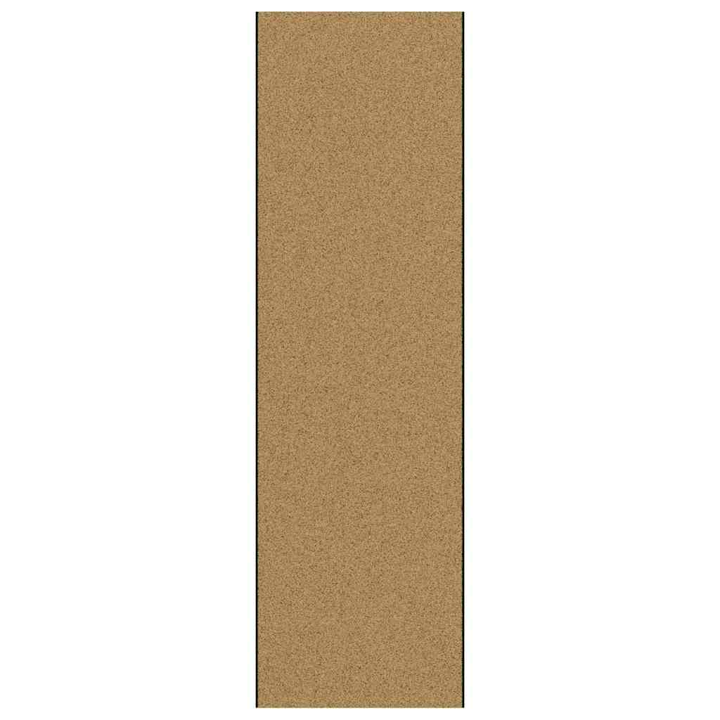 Tappetino Altro Crema e Nero 120 x 400 cm Poliammide e PVC 4100756