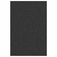 Tappetino Antracite e Nero 120 x 180 cm Polipropilene e vinile 4100766