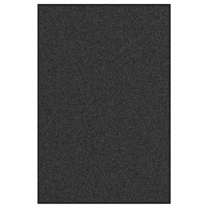 Tappetino Antracite e Nero 120 x 180 cm Polipropilene e vinile 4100766