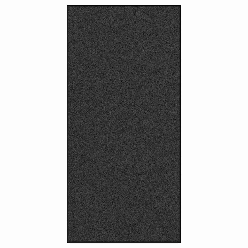 Tappetino Antracite e Nero 120 x 250 cm Polipropilene e vinile 4100767