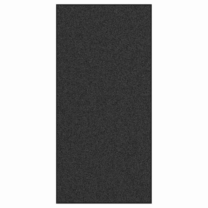 Tappetino Antracite e Nero 120 x 250 cm Polipropilene e vinile 4100767