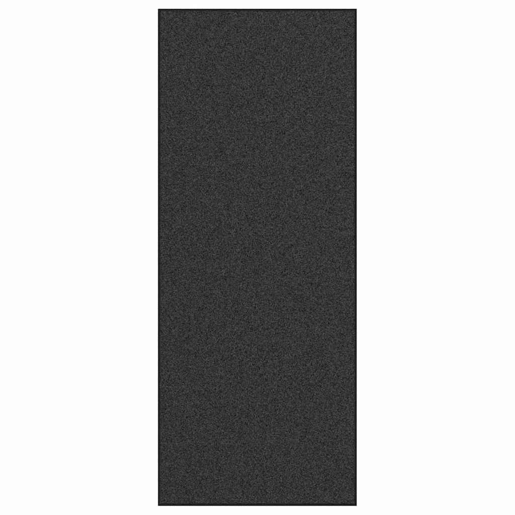 Tappetino Antracite e Nero 120 x 300 cm Polipropilene e vinile 4100768
