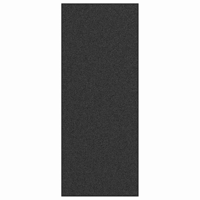 Tappetino Antracite e Nero 120 x 300 cm Polipropilene e vinile 4100768