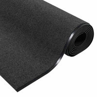 Tappetino Antracite e Nero 120 x 400 cm Polipropilene e vinile 4100770