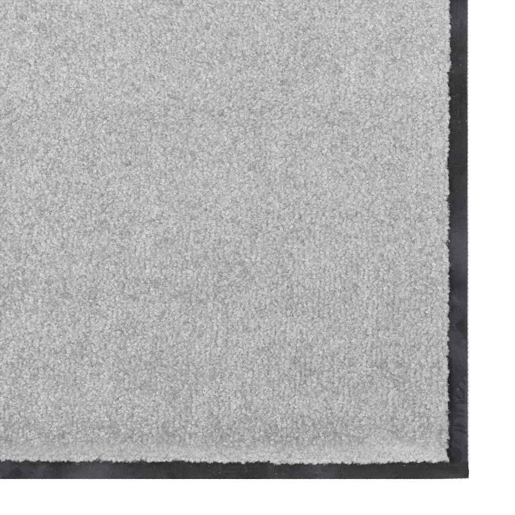 Tappetino Grigio e Nero 60 x 180 cm Polipropilene e vinile 4100771