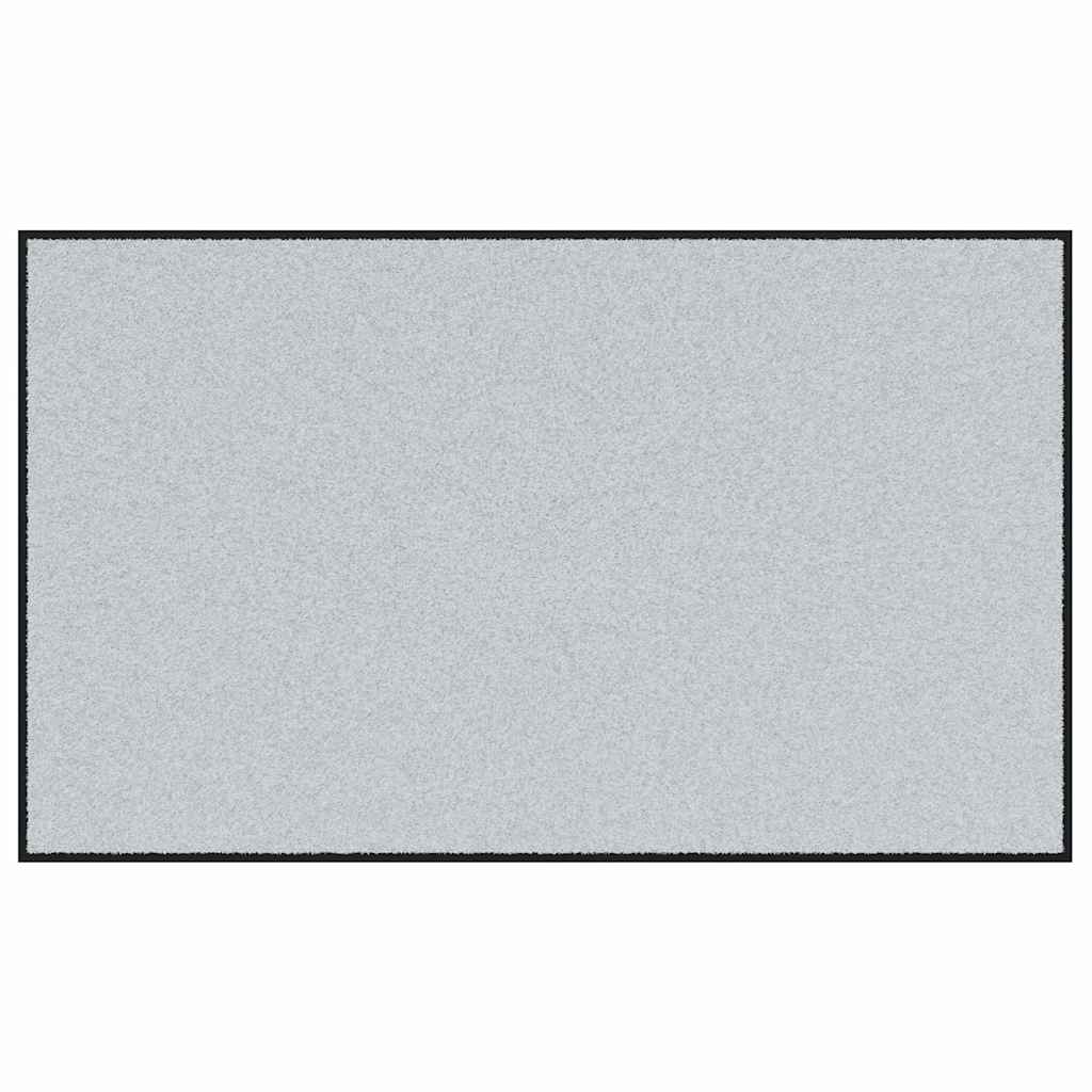 Tappetino Grigio e Nero 90 x 150 cm Polipropilene e vinile 4100772