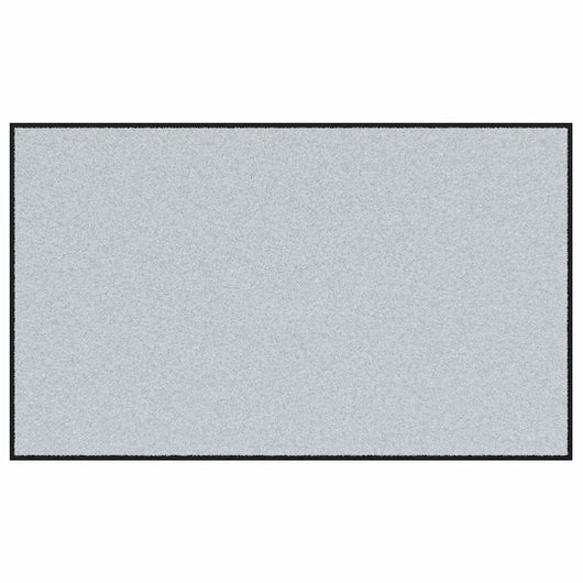 Tappetino Grigio e Nero 90 x 150 cm Polipropilene e vinile 4100772