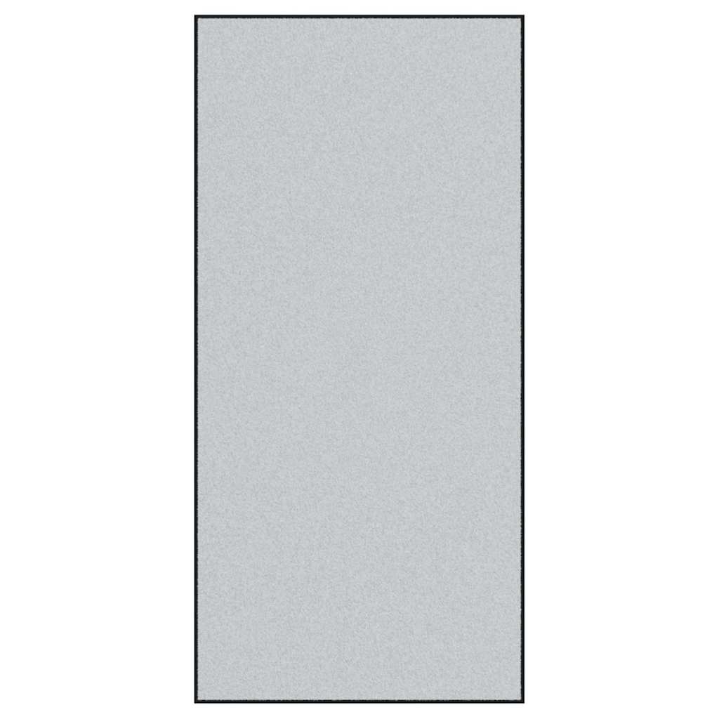 Tappetino Grigio e Nero 120 x 250 cm Polipropilene e vinile 4100774