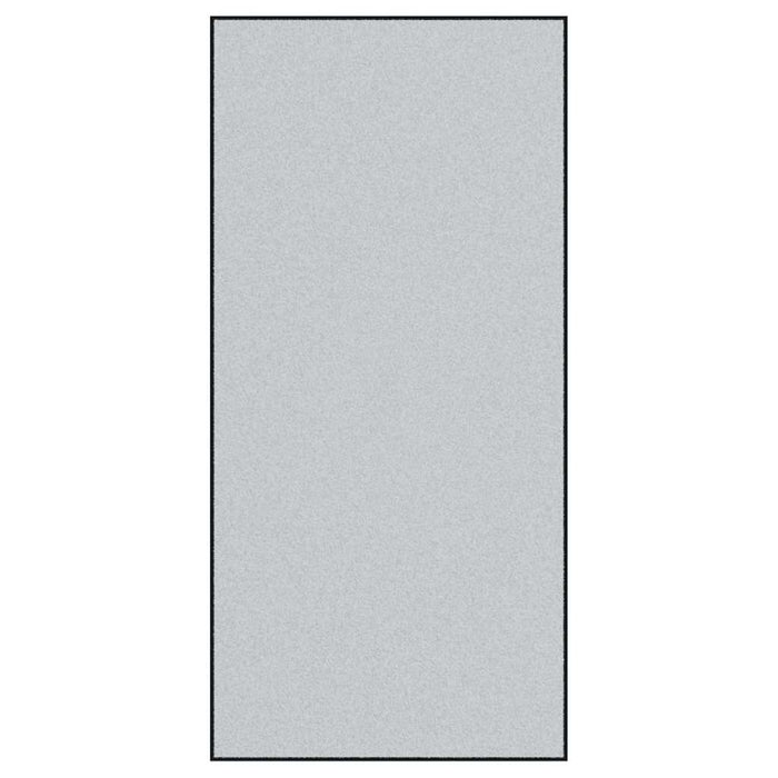 Tappetino Grigio e Nero 120 x 250 cm Polipropilene e vinile 4100774
