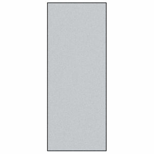 Tappetino Grigio e Nero 120 x 300 cm Polipropilene e vinile 4100775