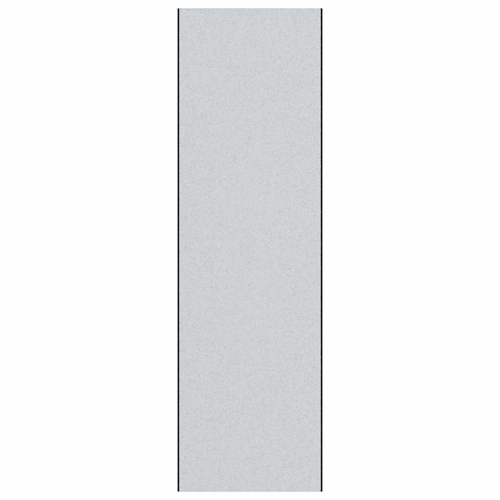 Tappetino Grigio e Nero 120 x 400 cm Polipropilene e vinile 4100777