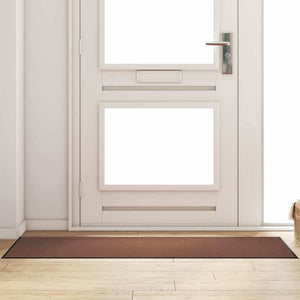 Tappetino Marrone e Nero 60 x 180 cm Polipropilene e vinile 4100778