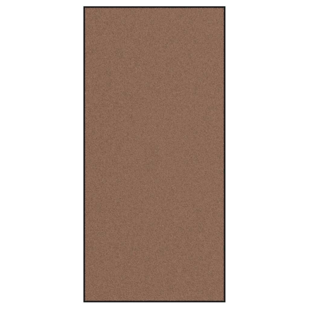 Tappetino Marrone e Nero 120 x 250 cm Polipropilene e vinile 4100781