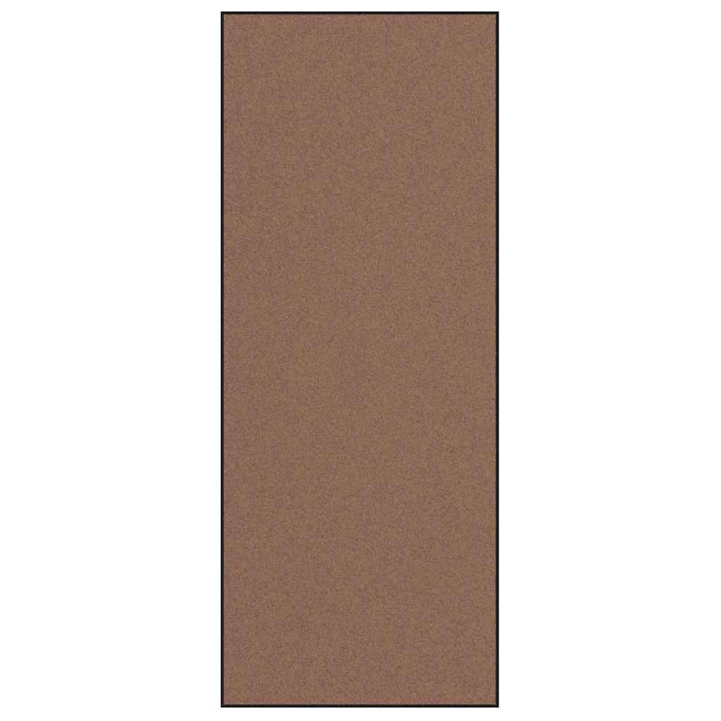 Tappetino Marrone e Nero 120 x 300 cm Polipropilene e vinile 4100782