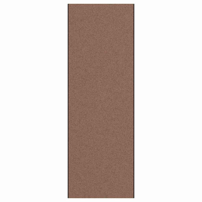 Tappetino Marrone e Nero 120 x 350 cm Polipropilene e vinile 4100783