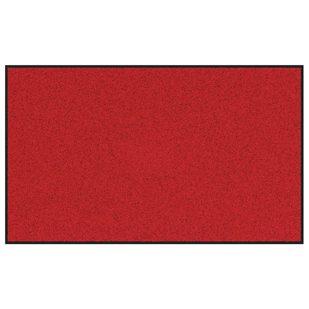 Tappetino Altro Rosso e Nero 90 x 150 cm Polipropilene e vinile 4100793