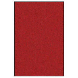 Tappetino Rosso e Nero 120 x 180 cm Polipropilene e vinile 4100794