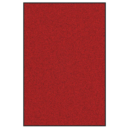 Tappetino Rosso e Nero 120 x 180 cm Polipropilene e vinile 4100794