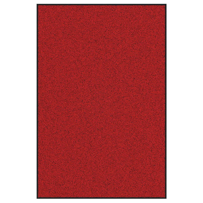 Tappetino Rosso e Nero 120 x 180 cm Polipropilene e vinile 4100794