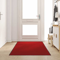 Tappetino Rosso e Nero 120 x 250 cm Polipropilene e vinile 4100795