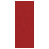 Tappetino Rosso e Nero 120 x 300 cm Polipropilene e vinile 4100796