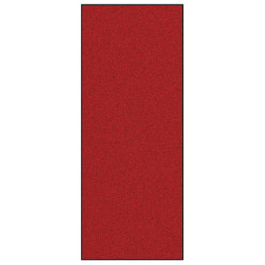Tappetino Rosso e Nero 120 x 300 cm Polipropilene e vinile 4100796