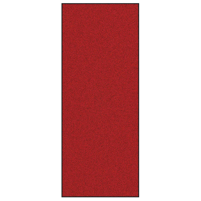 Tappetino Rosso e Nero 120 x 300 cm Polipropilene e vinile 4100796