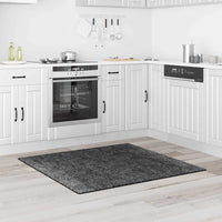 Tappeto Shaggy Antiscivolo Grigio scuro 120 x 120 cm PP 4019769