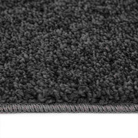 Tappeto Shaggy Antiscivolo Grigio scuro 200 x 200 cm PP 4019771