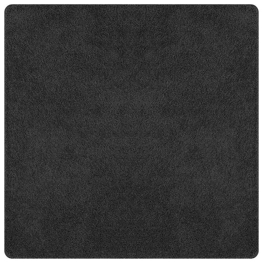 Tappeto Shaggy Antiscivolo Grigio scuro 200 x 200 cm PP 4019771