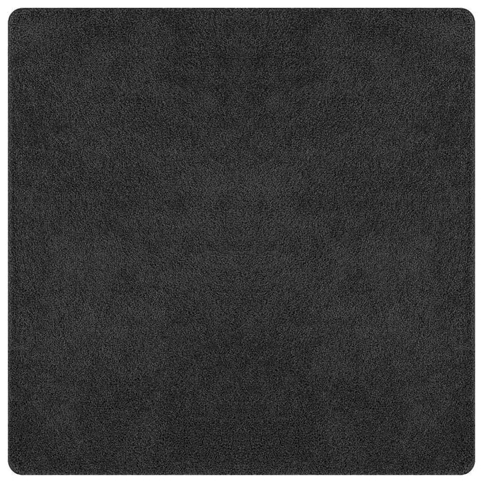 Tappeto Shaggy Antiscivolo Grigio scuro 200 x 200 cm PP 4019771