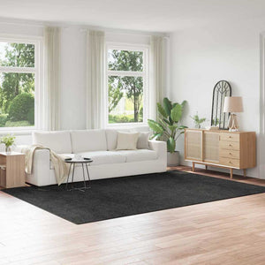 Tappeto Shaggy Antiscivolo Grigio scuro 240 x 340 cm PP 4019772