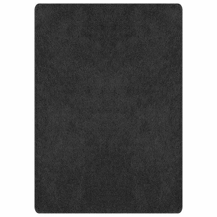 Tappeto Shaggy Antiscivolo Grigio scuro 240 x 340 cm PP 4019772