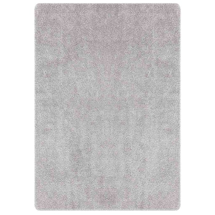 Tappeto Shaggy Antiscivolo Grigio 240 x 340 cm PP 4019779