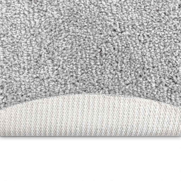 Tappeto Shaggy Antiscivolo Grigio 120 x 120 cm PP 4019781