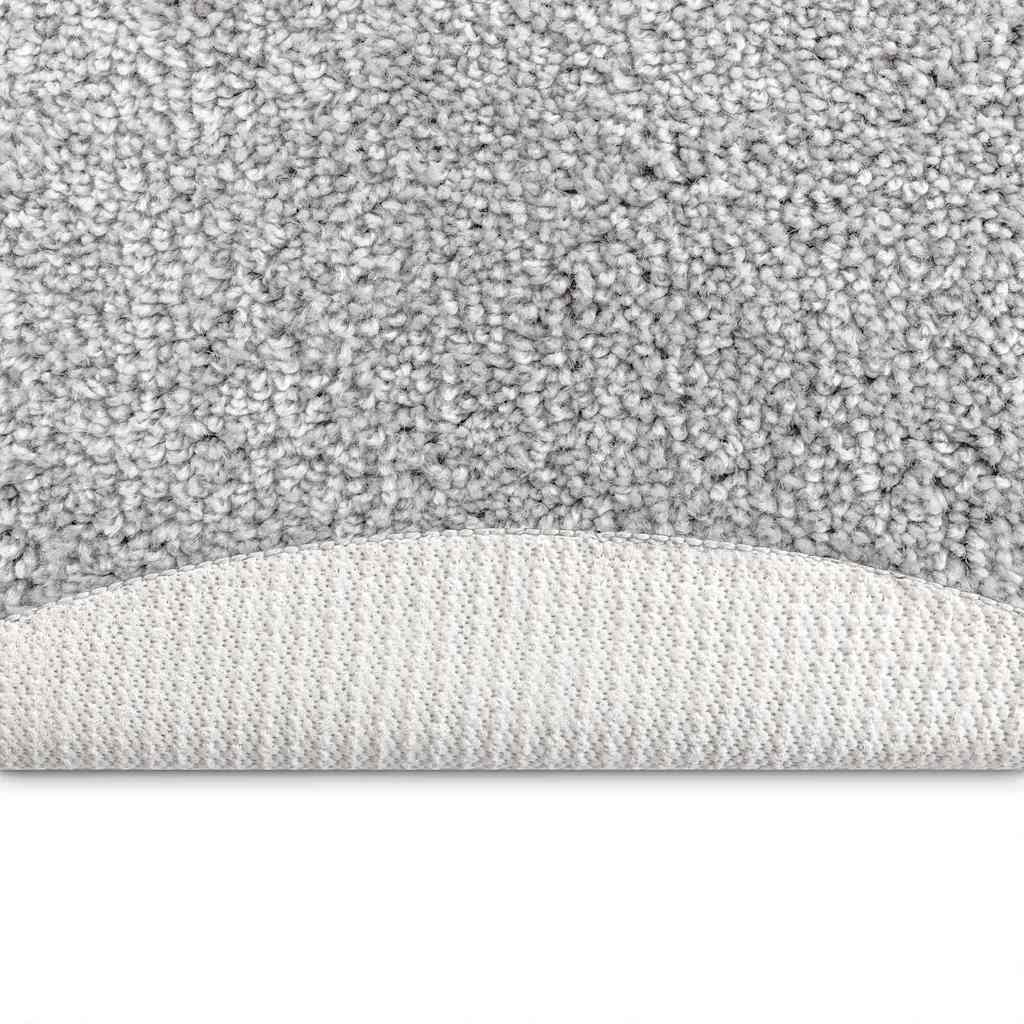 Tappeto Shaggy Antiscivolo Grigio 160 x 160 cm PP 4019782