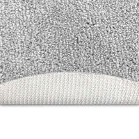 Tappeto Shaggy Antiscivolo Grigio 160 x 160 cm PP 4019782