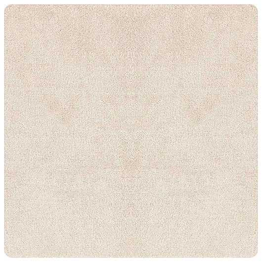 Tappeto Shaggy Antiscivolo Crema 160 x 160 cm PP 4019784