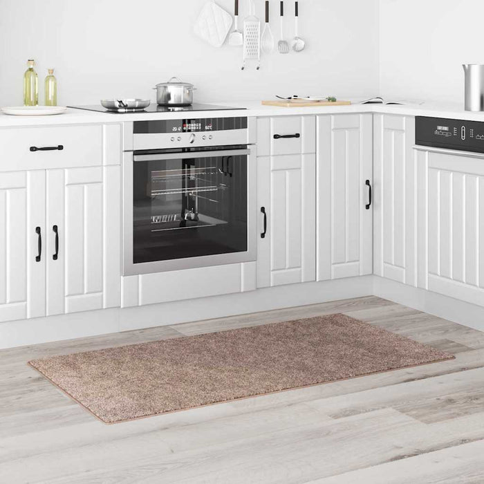 Tappeto Shaggy Antiscivolo Marrone 80 x 150 cm PP 4019790