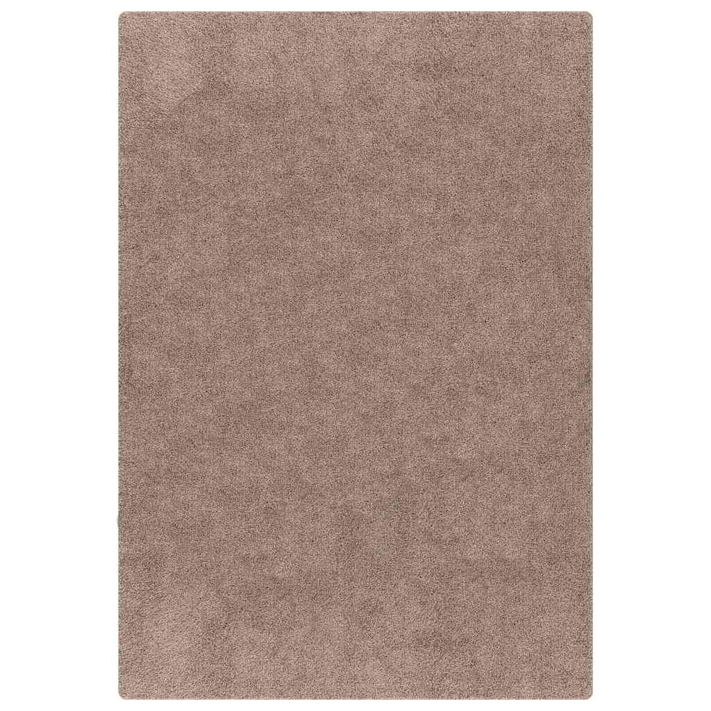 Tappeto Shaggy Antiscivolo Marrone 80 x 150 cm PP 4019790