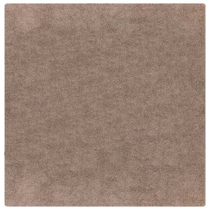 Tappeto Shaggy Antiscivolo Marrone 120 x 120 cm PP 4019791