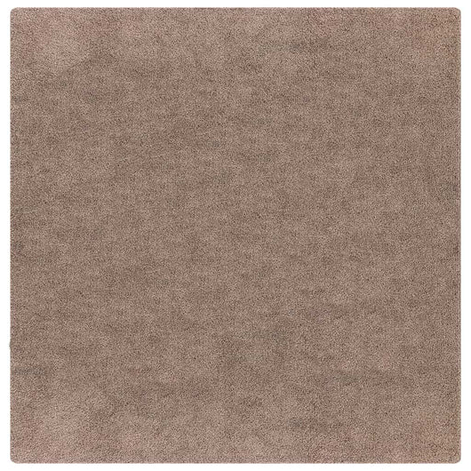 Tappeto Shaggy Antiscivolo Marrone 120 x 120 cm PP 4019791