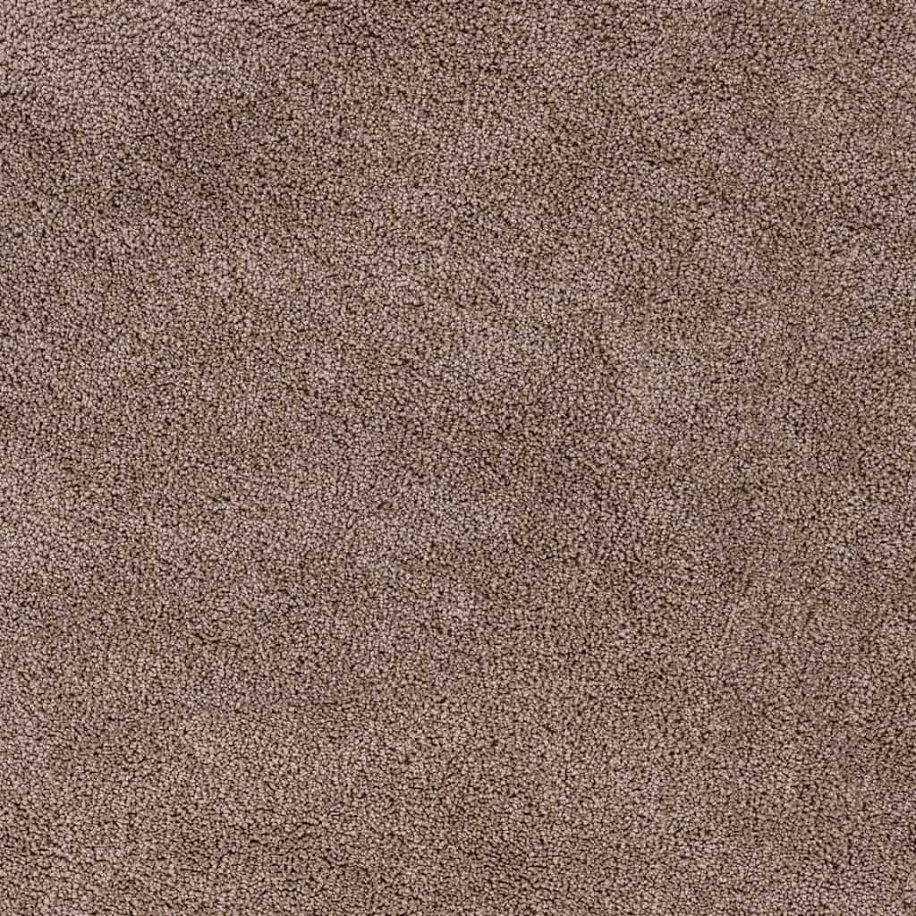 Tappeto Shaggy Antiscivolo Marrone 120 x 120 cm PP 4019800