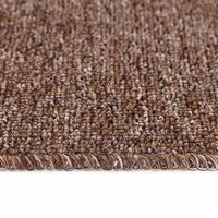 Tappetini Antiscivolo per Scale 15 pcs Marrone 75 x 20 cm PP 4019807