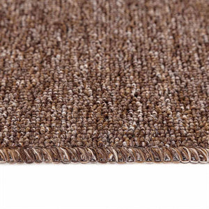 Tappetini Antiscivolo per Scale 15 pcs Marrone 75 x 20 cm PP 4019807