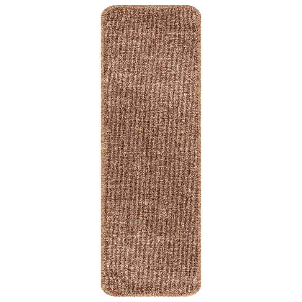 Tappetini Antiscivolo per Scale 15 pcs Giallo 60 x 25 cm PP 4019808