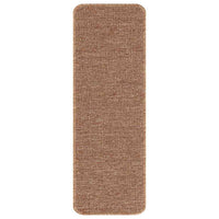 Tappetini Antiscivolo per Scale 15 pcs Giallo 60 x 25 cm PP 4019808