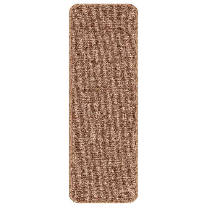 Tappetini Antiscivolo per Scale 15 pcs Giallo 60 x 25 cm PP 4019808