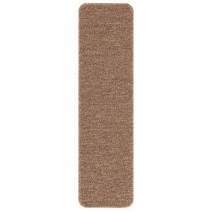 Tappetini Antiscivolo per Scale 15 pcs Giallo 75 x 20 cm PP 4019809