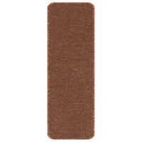 Tappetini Antiscivolo per Scale 15 pcs Giallo 60 x 25 cm PP 4019810